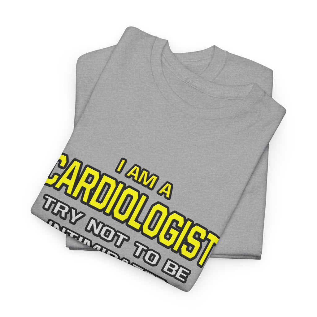 Cardiologist...Superior Intelligence - Unisex Heavy Cotton Tee