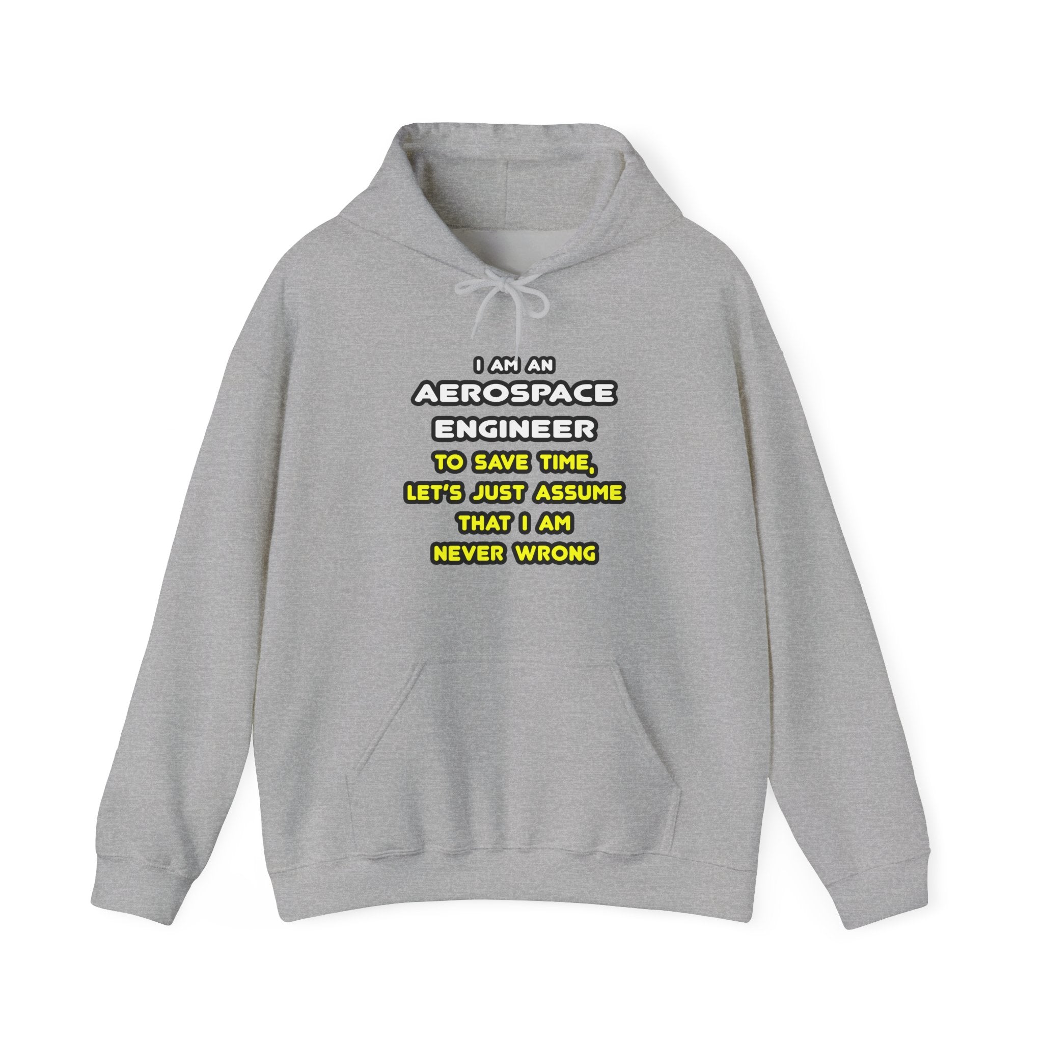 Funny Aerospace Engineer T Shirts and Gifts - Unisex Heavy Blend™ Hooded Sweatshirt