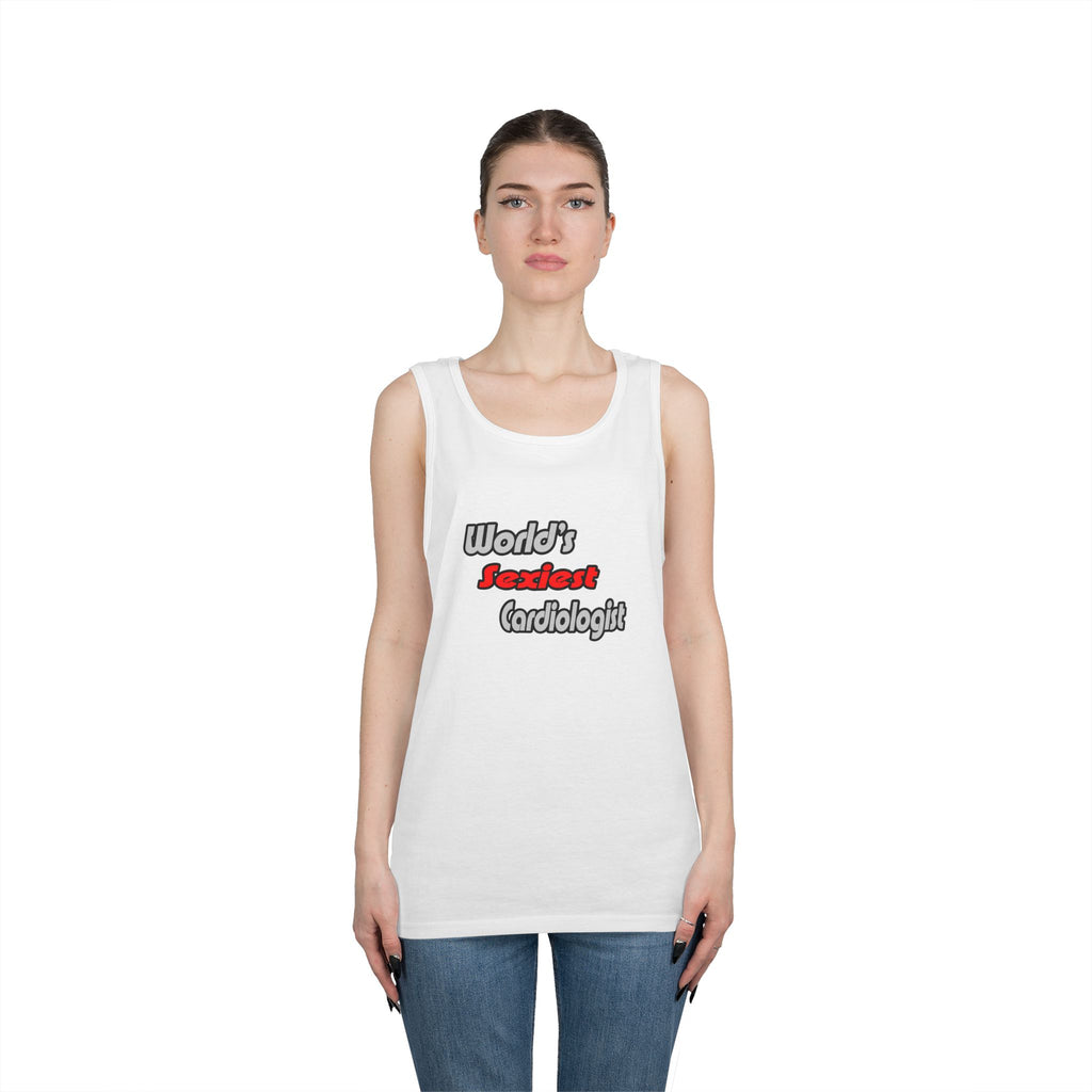 World's Sexiest Cardiologist - Unisex Heavy Cotton Tank Top