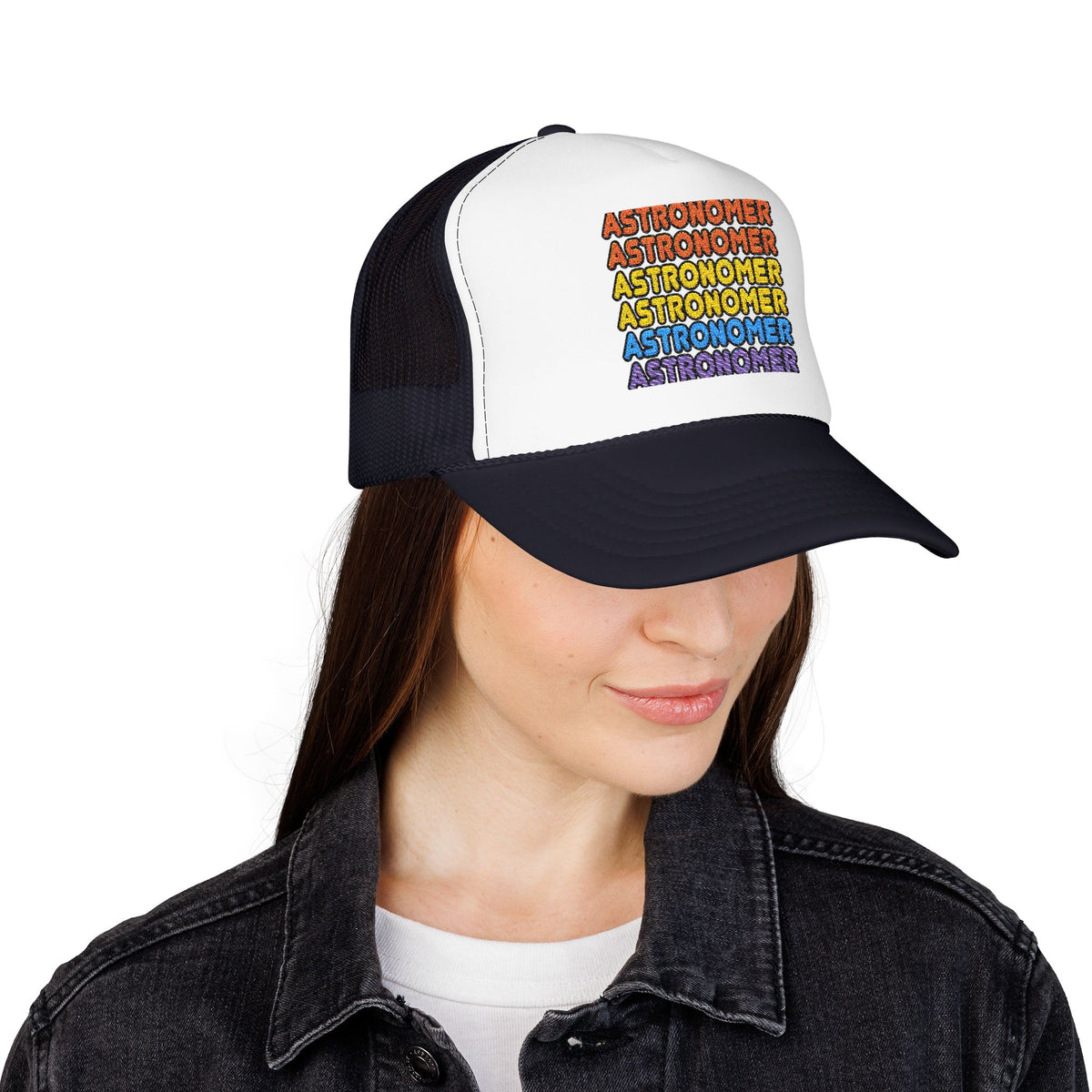 Rainbow Astronomer - Foam Trucker Hat