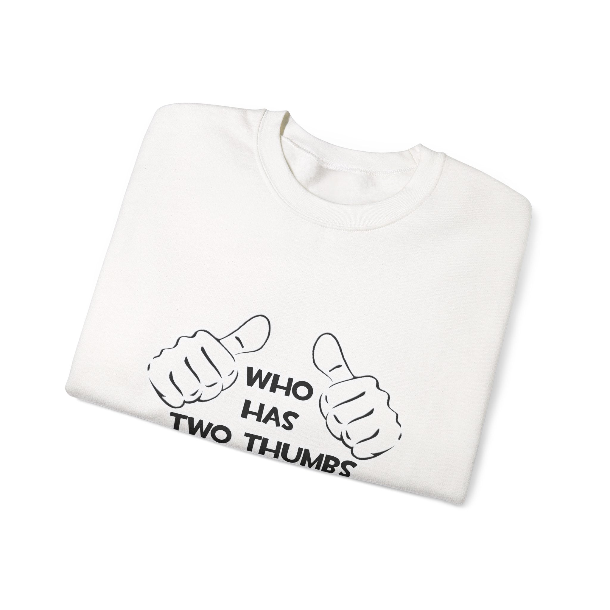 Two Thumbs .. Administrative Assistant - Unisex Heavy Blend™ Crewneck Sweatshirt