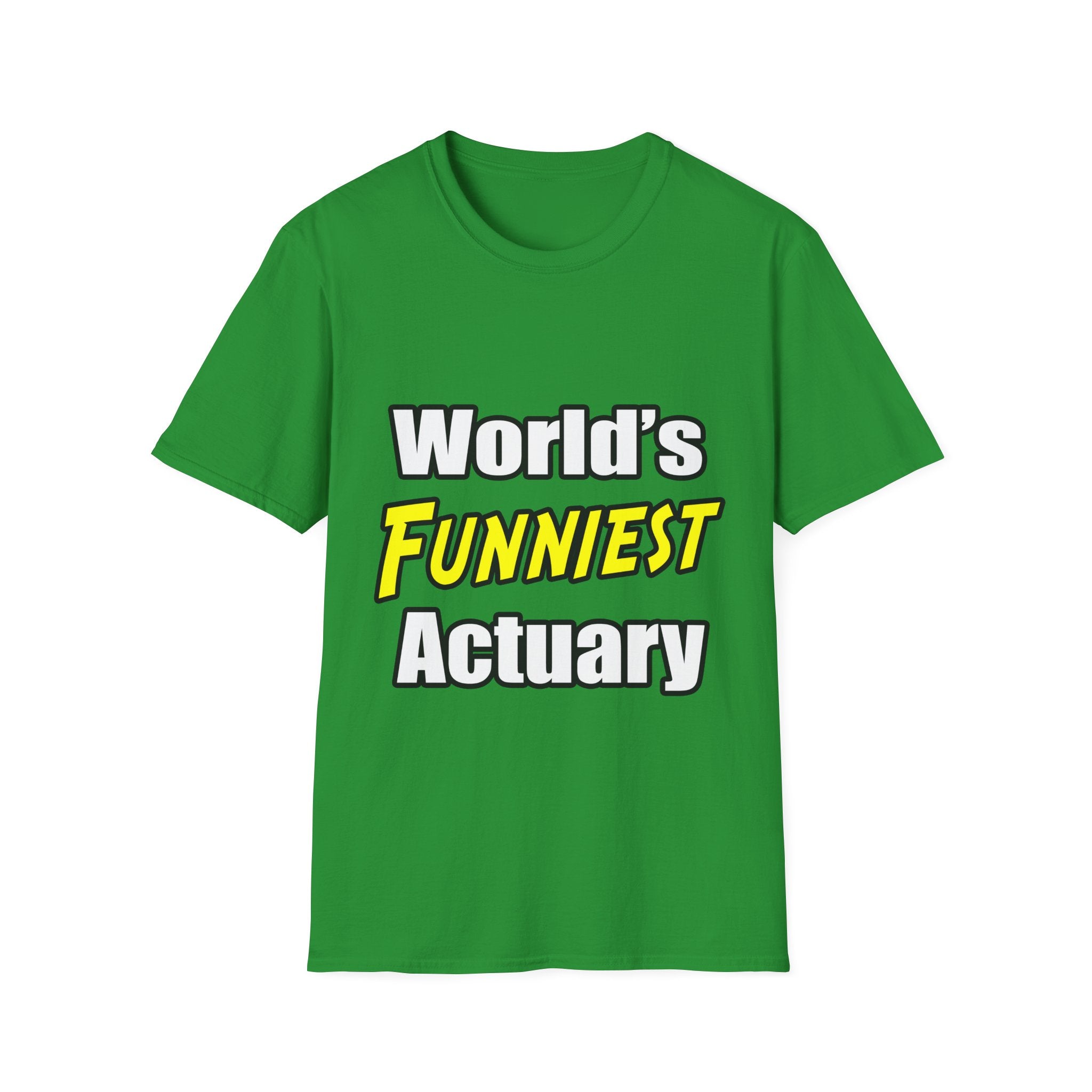 World's Funniest Actuary - Unisex Softstyle T-Shirt