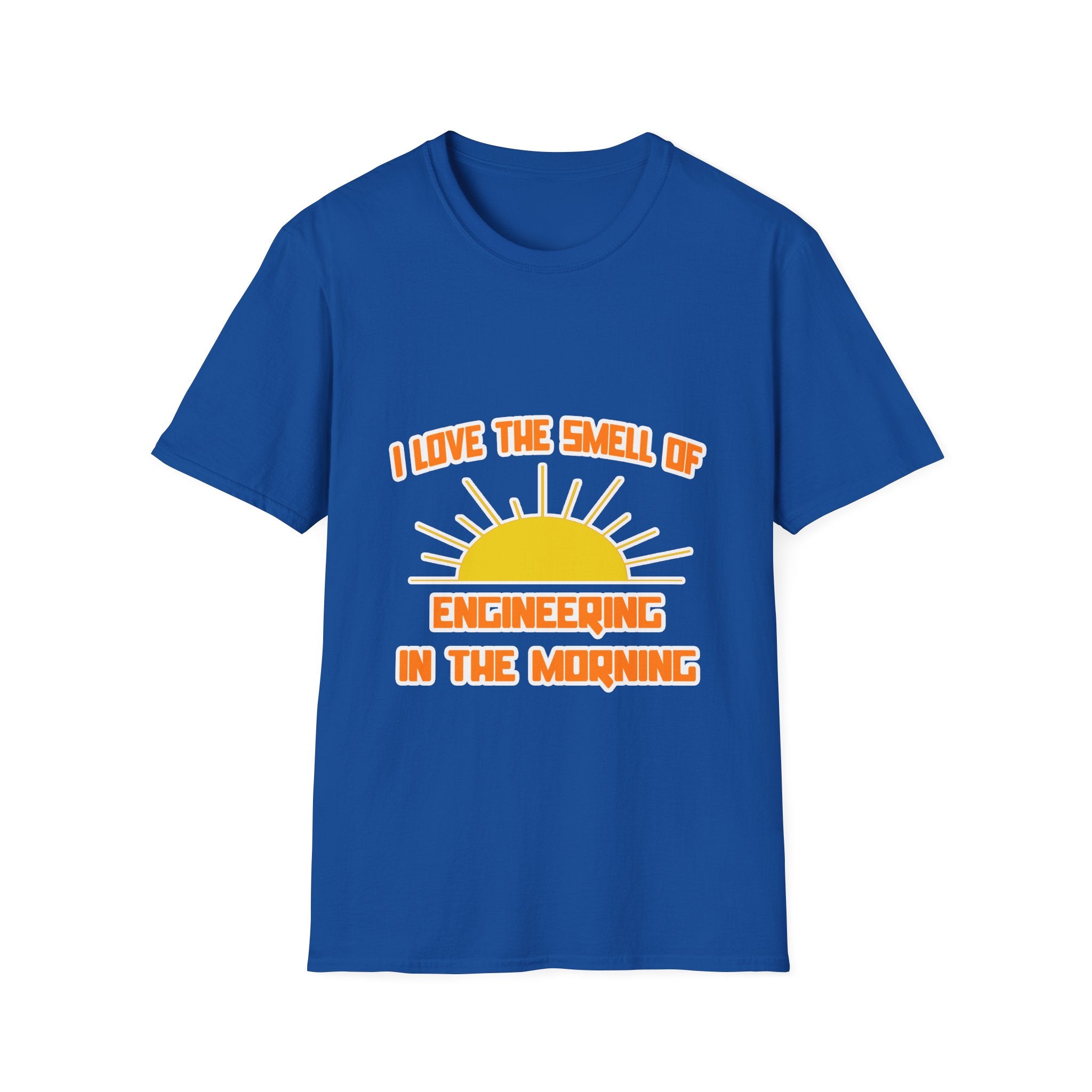 Smell of Engineering in the Morning - Unisex Softstyle T-Shirt