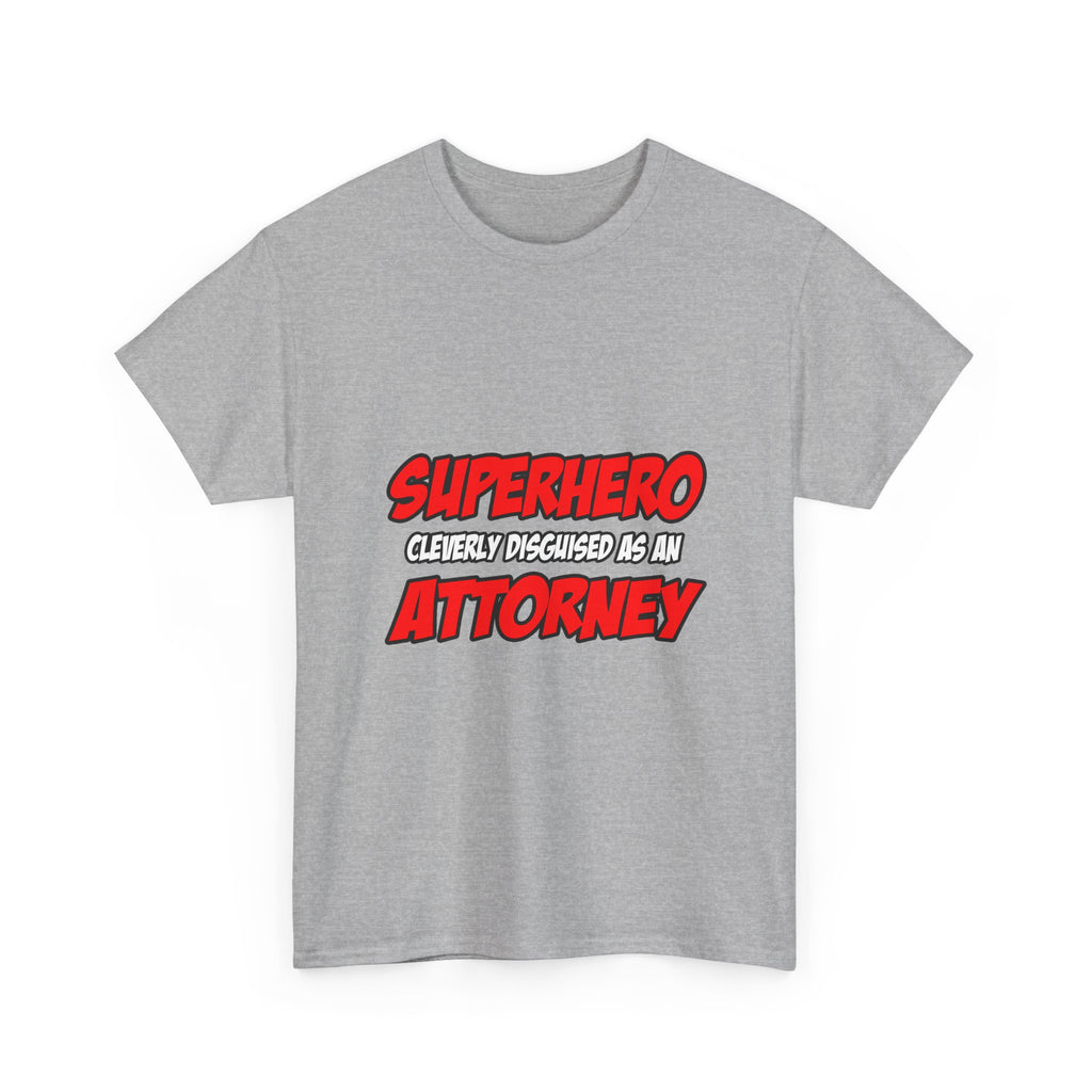 Superhero...Attorney - Unisex Heavy Cotton Tee