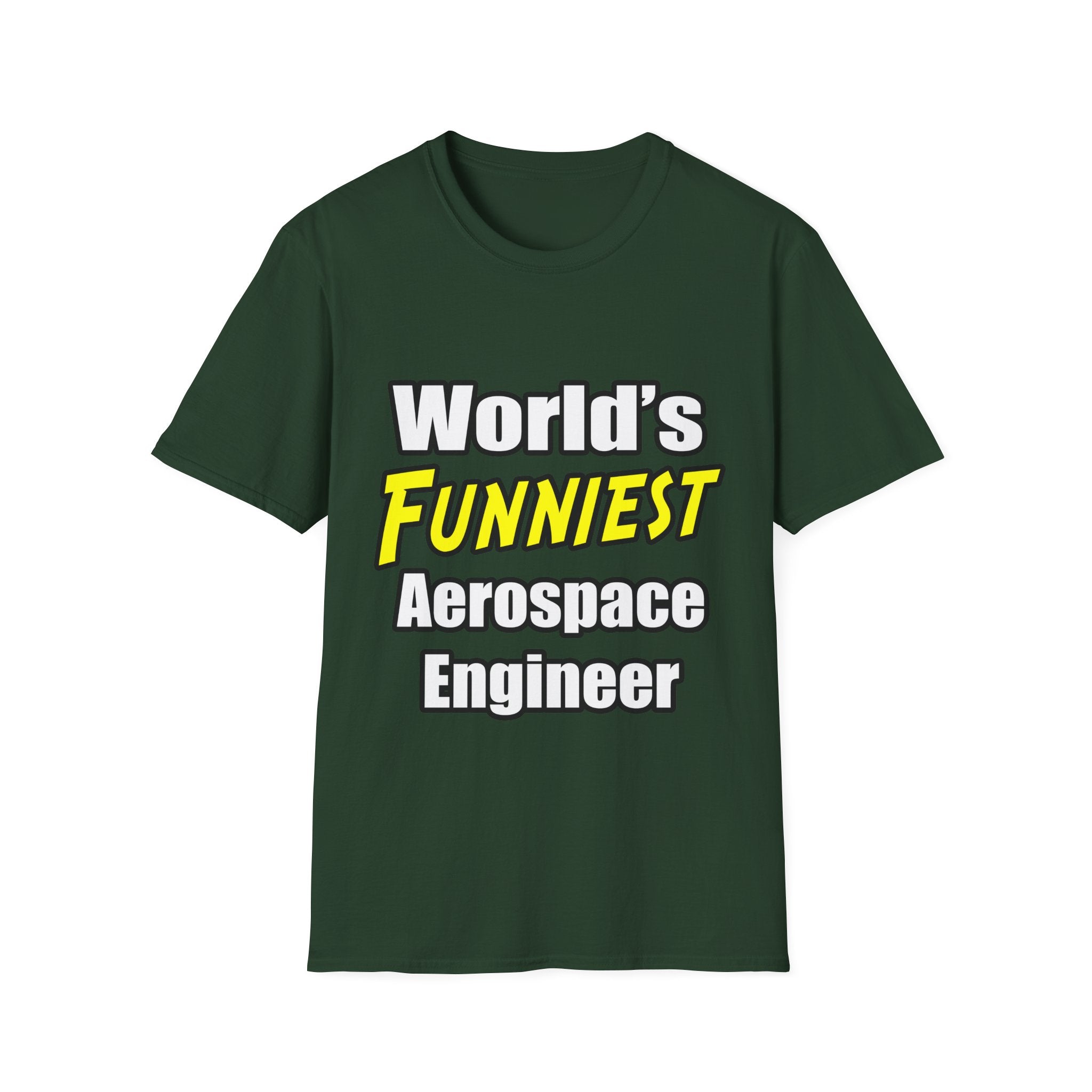 World's Funniest Aerospace Engineer - Unisex Softstyle T-Shirt