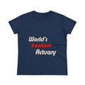 World's Sexiest Actuary - Women's Midweight Cotton Tee