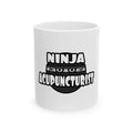 Ninja Acupuncturist - Ceramic Mug, (11oz, 15oz)