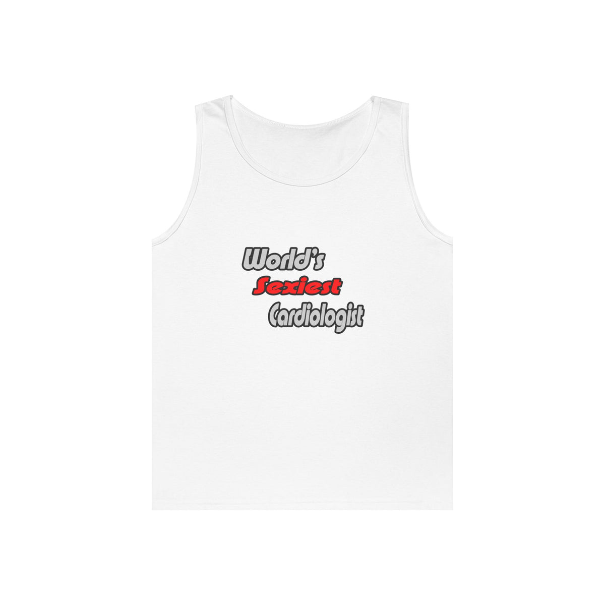 World's Sexiest Cardiologist - Unisex Heavy Cotton Tank Top
