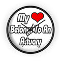 My Heart Belongs To An Actuary - Wall Clock