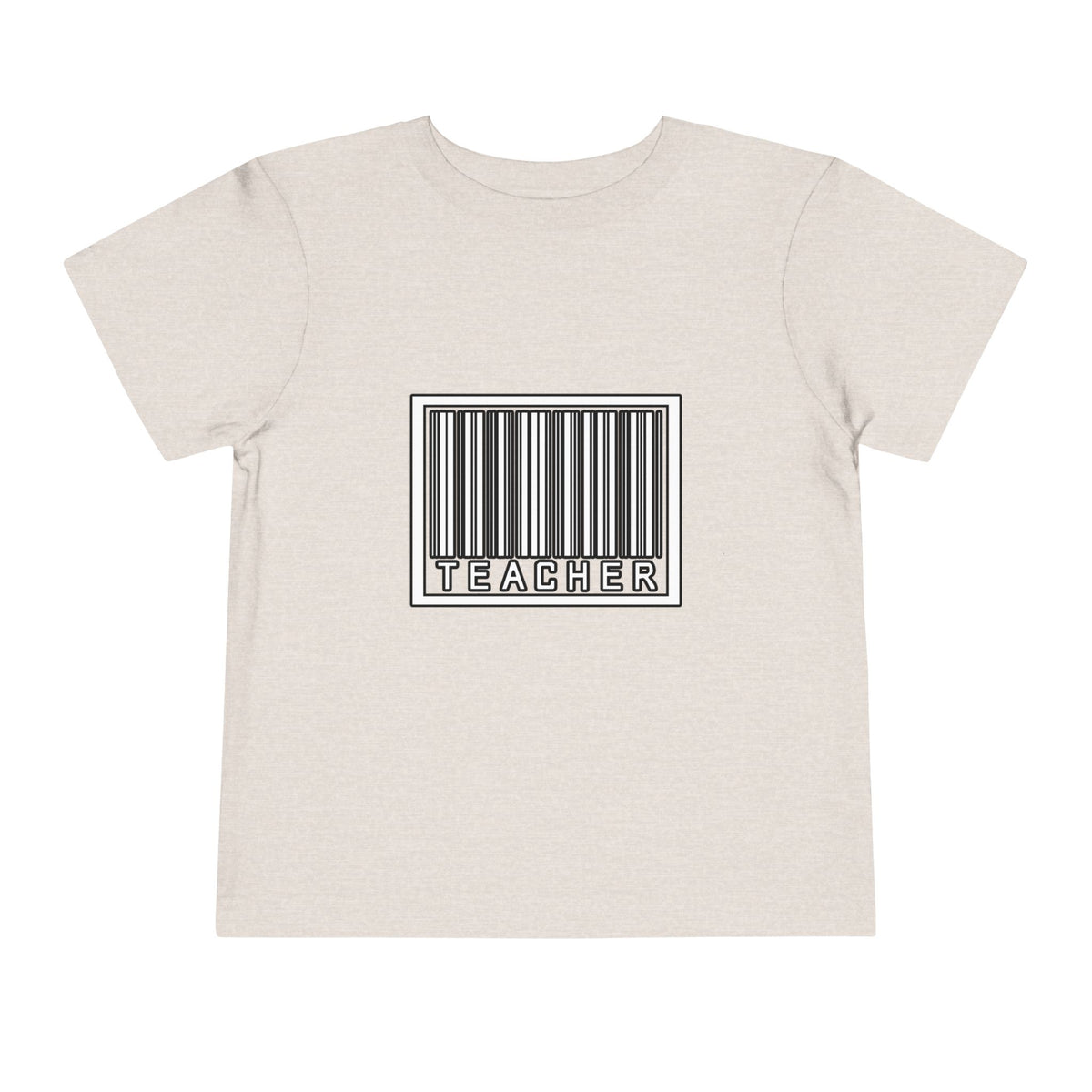 Barcode Teacher - Toddler Short Sleeve Tee