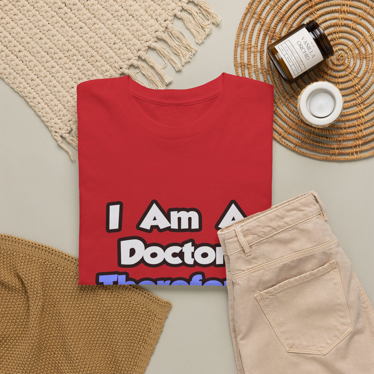 I Am A Doctor, Therefore I Drink - Unisex Heavy Cotton Tee