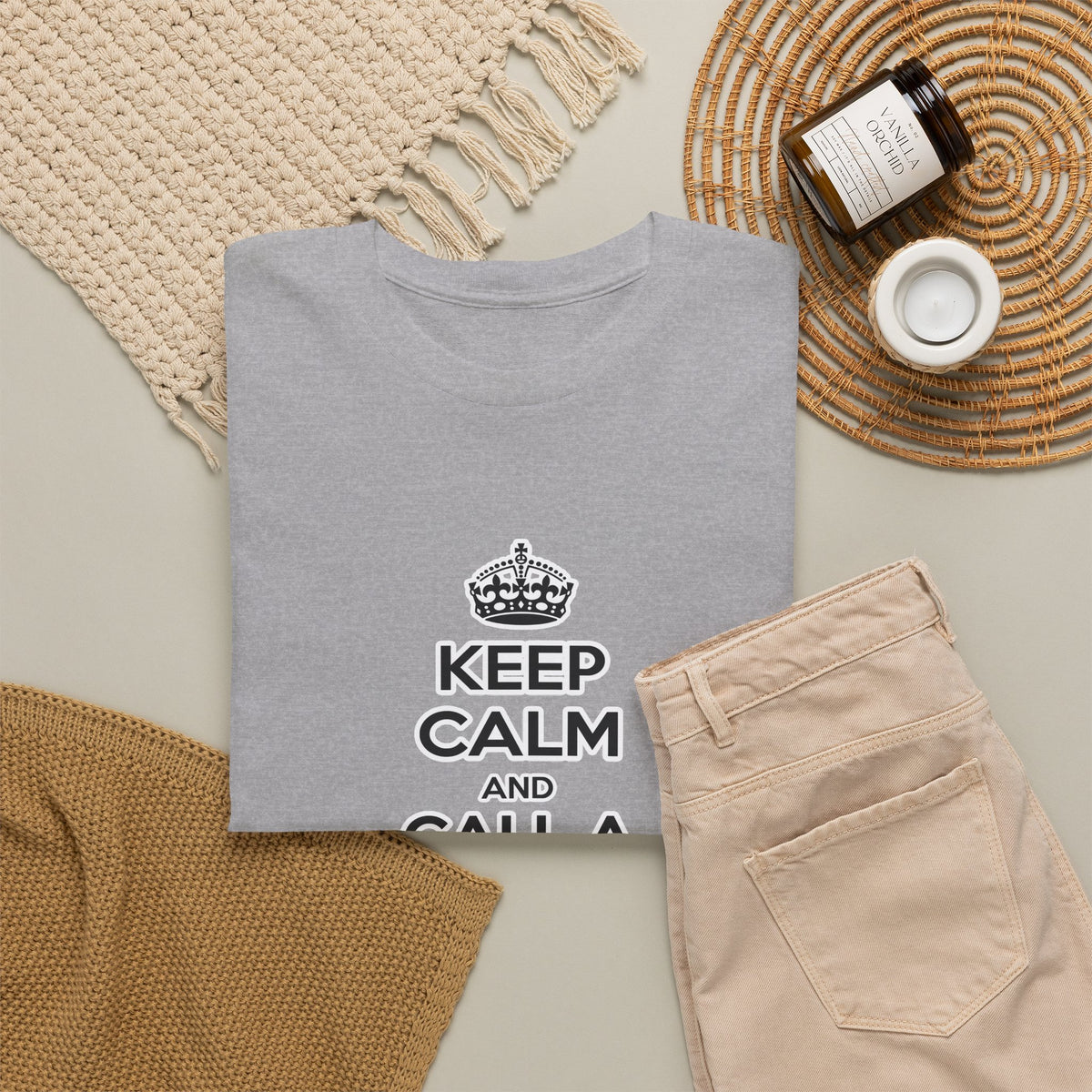 Keep Calm and Call a Chemical Engineer - Unisex Heavy Cotton Tee