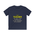 Teacher...Superior Intelligence - Kids Softstyle Tee