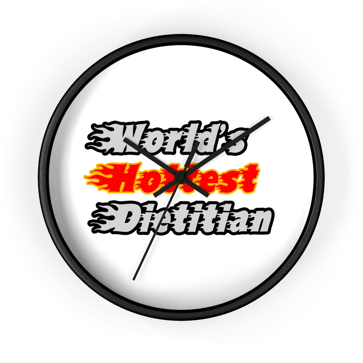 World's Hottest Dietitian - Wall Clock