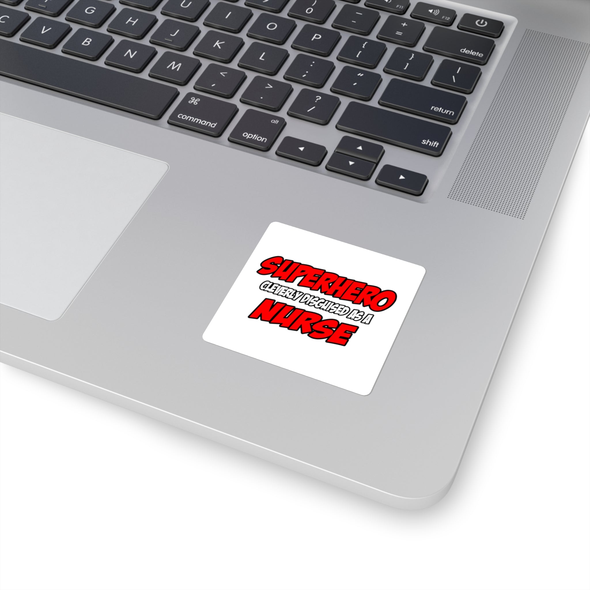 Superhero...Nurse - Square Stickers