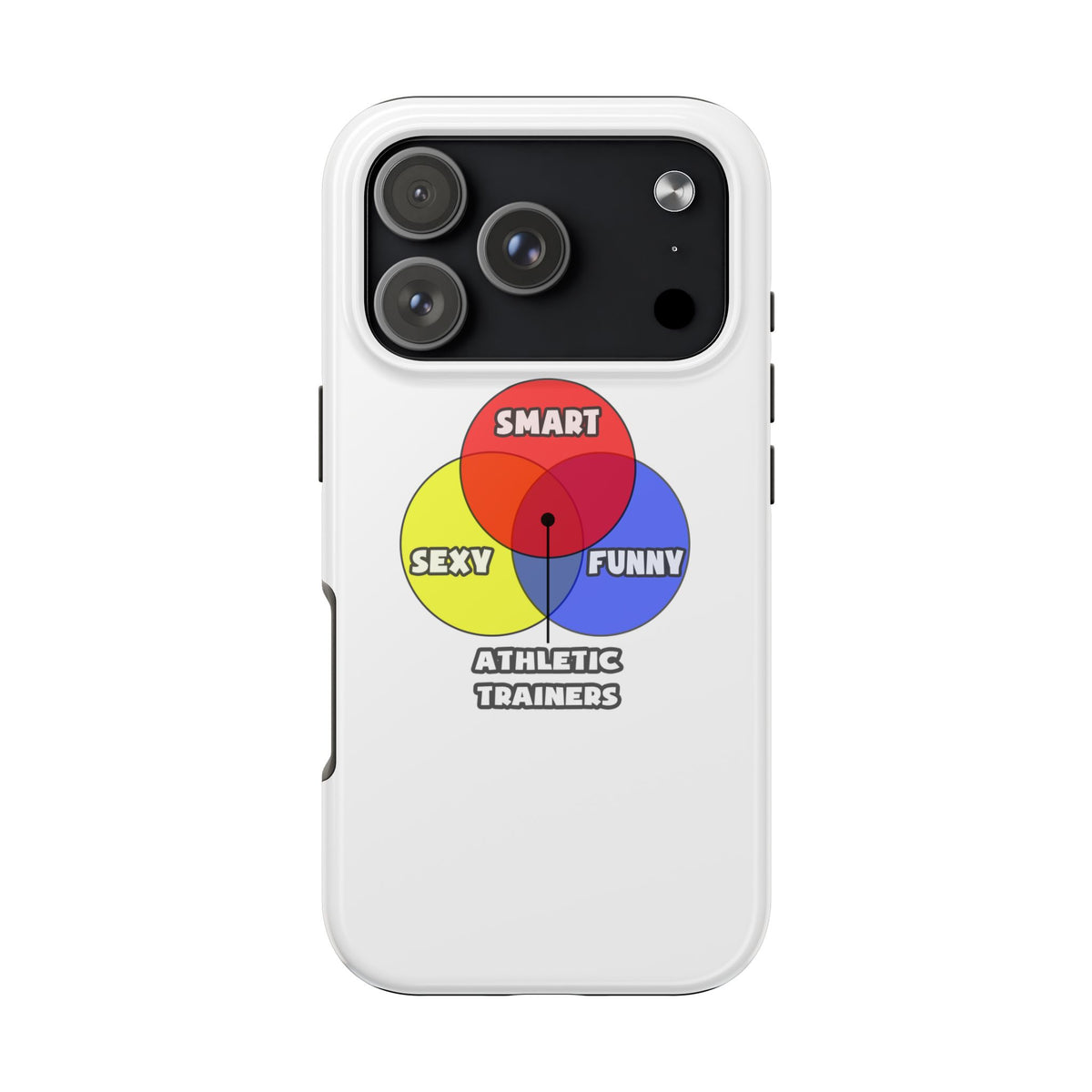 Venn Diagram .. Athletic Trainers - Tough Phone Cases