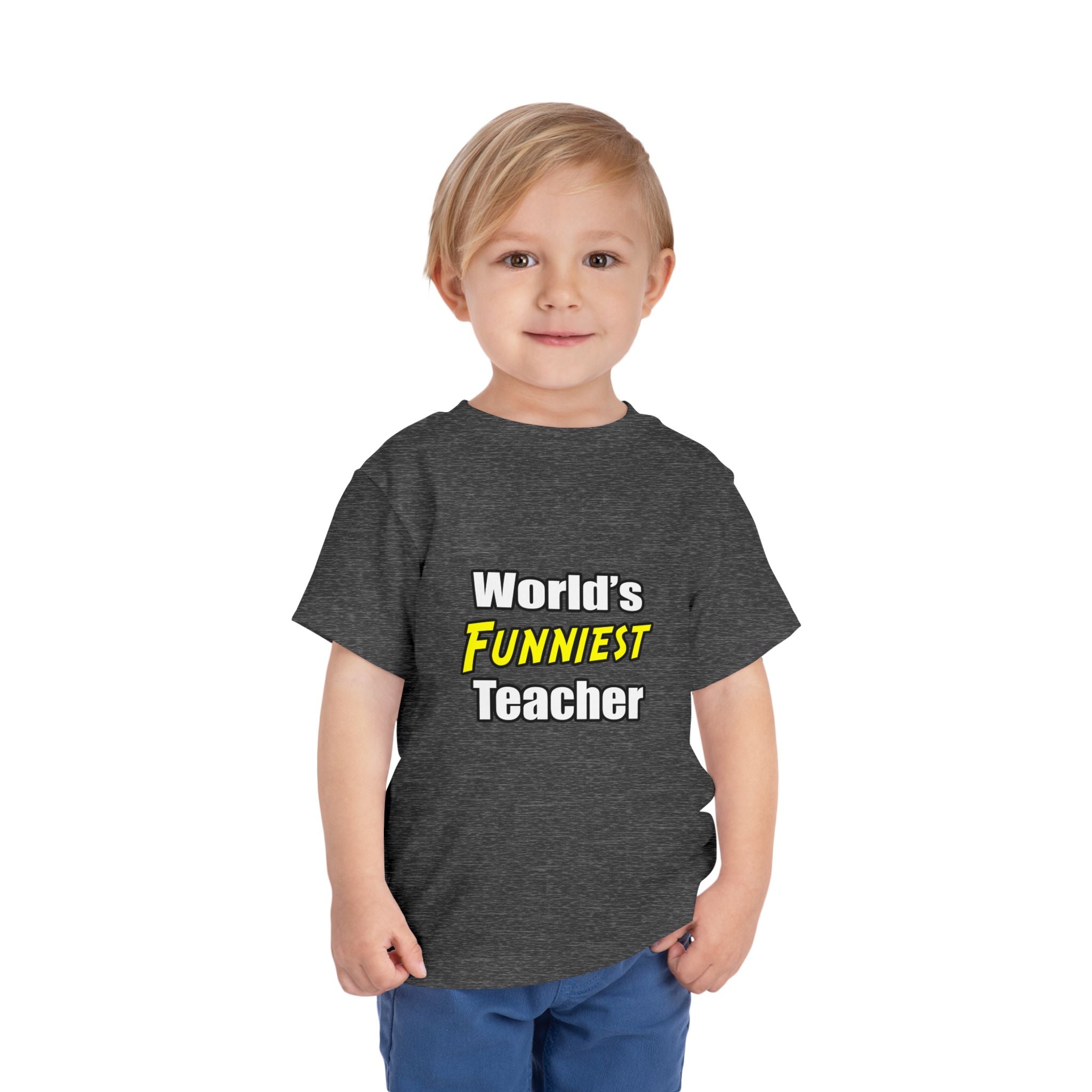 World's Funniest Teacher - Toddler Short Sleeve Tee
