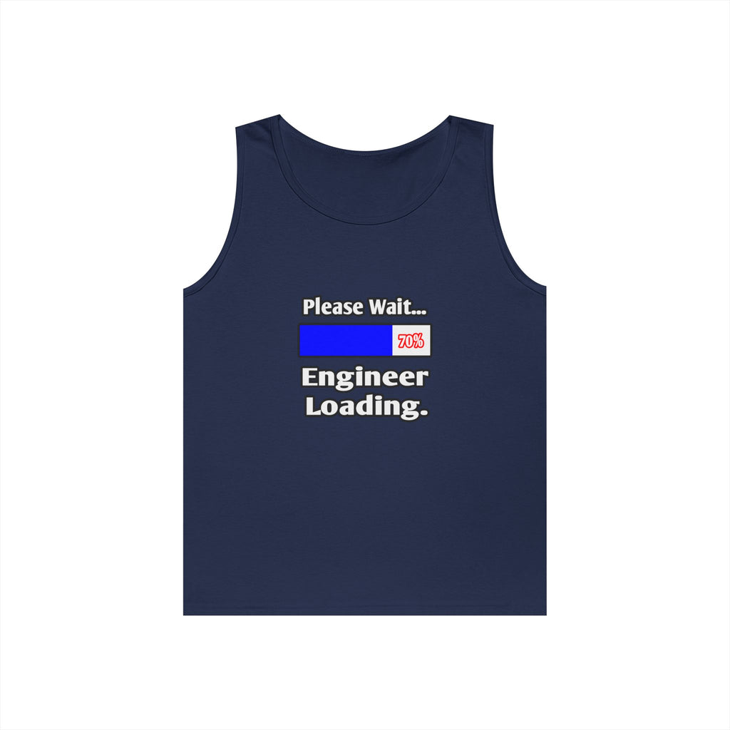 Please Wait...Engineer Loading - Unisex Heavy Cotton Tank Top