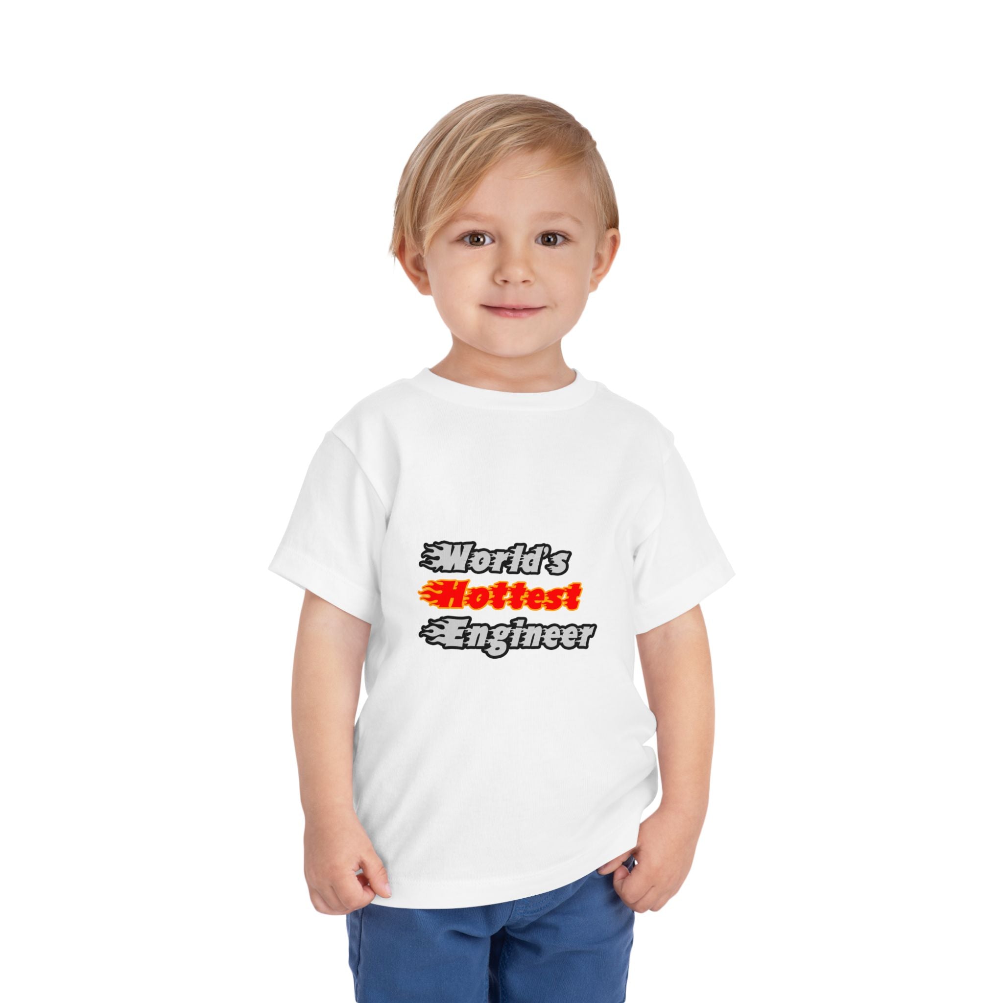 World's Hottest Engineer - Toddler Short Sleeve Tee