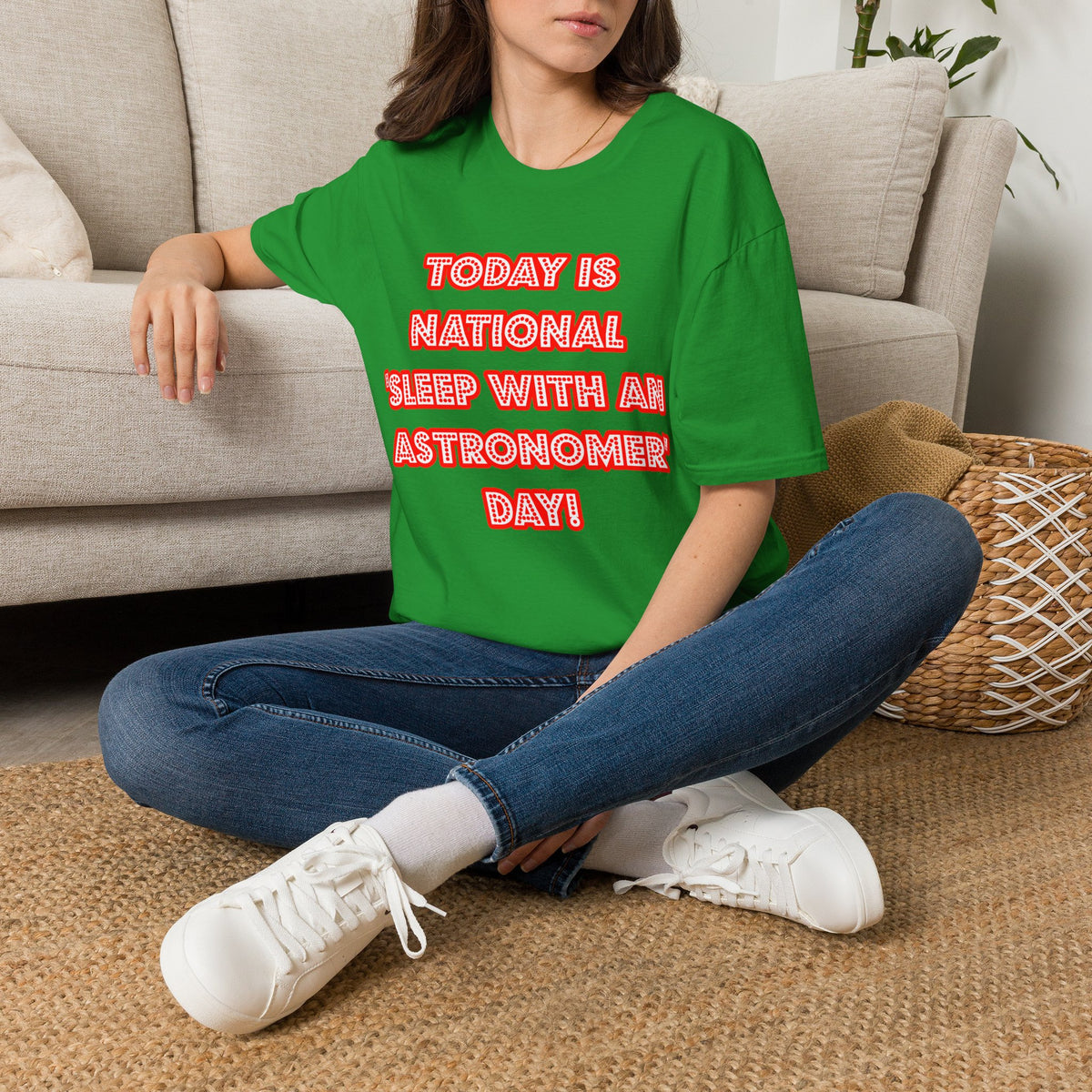 National 'Sleep With an Astronomer' Day - Unisex Softstyle T-Shirt