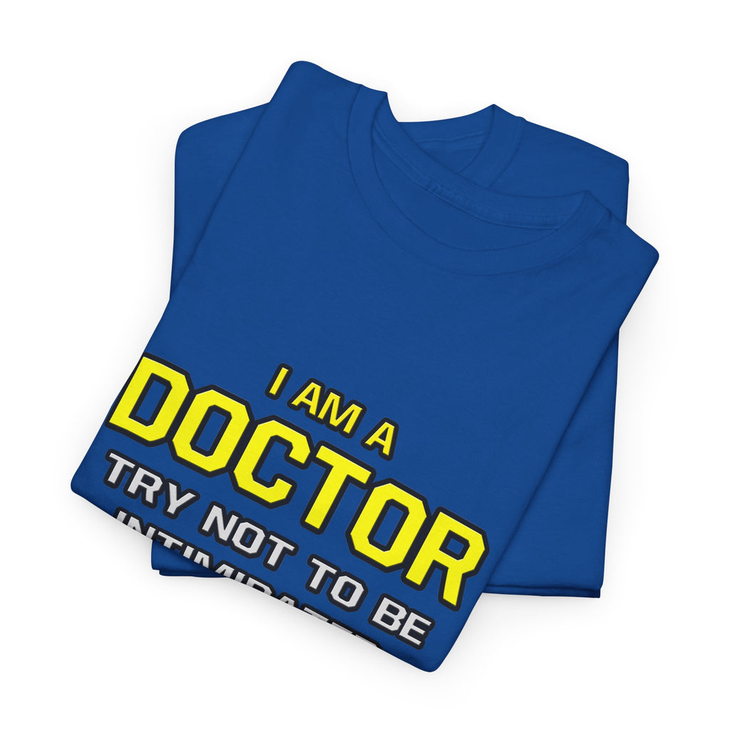 Doctor...Superior Intelligence - Unisex Heavy Cotton Tee