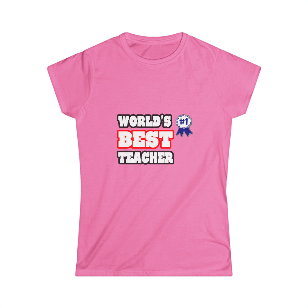 World's Best Teacher - Women's Softstyle Tee