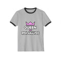 Queen of Risk Analysis - Unisex Cotton Ringer T-Shirt
