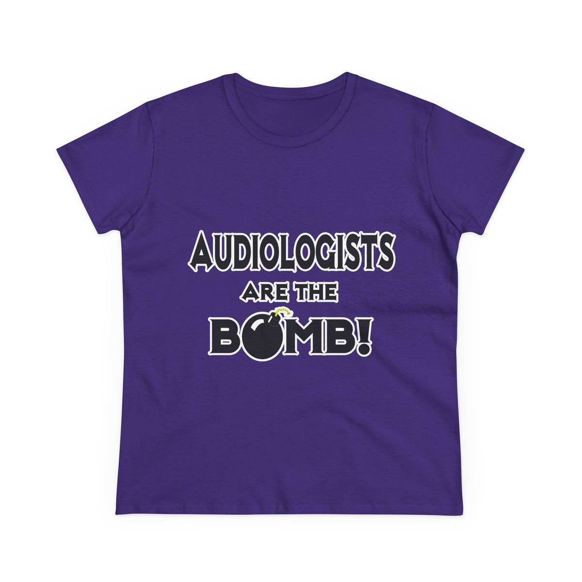 Audiologists Are The Bomb! - Women's Midweight Cotton Tee