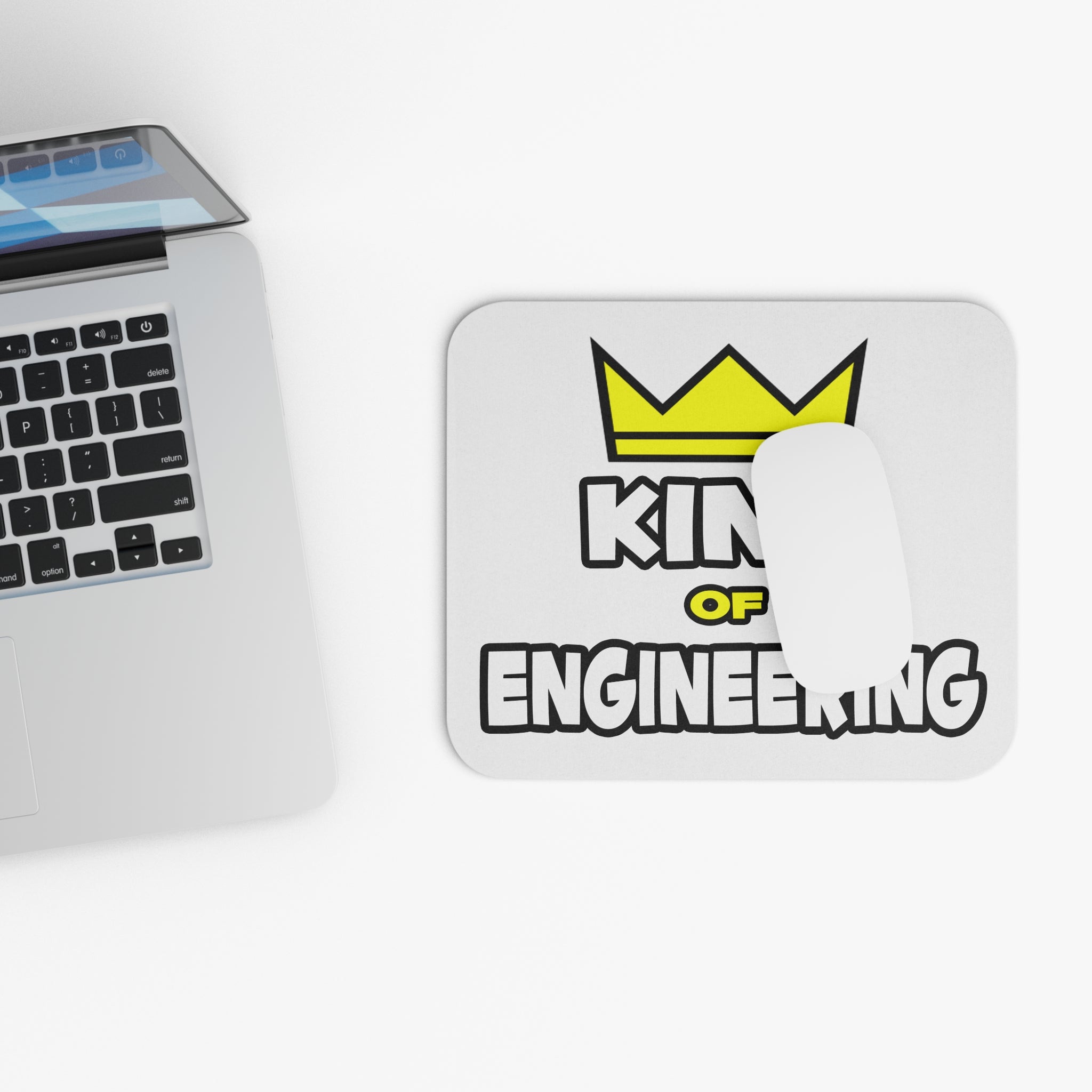 King of Engineering - Mouse Pad (Rectangle)