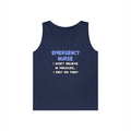 Miracles and Emergency Nurses - Unisex Heavy Cotton Tank Top