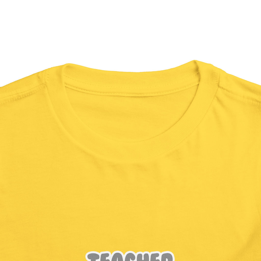 Teacher ... Will Work For Ice Cream - Toddler Short Sleeve Tee
