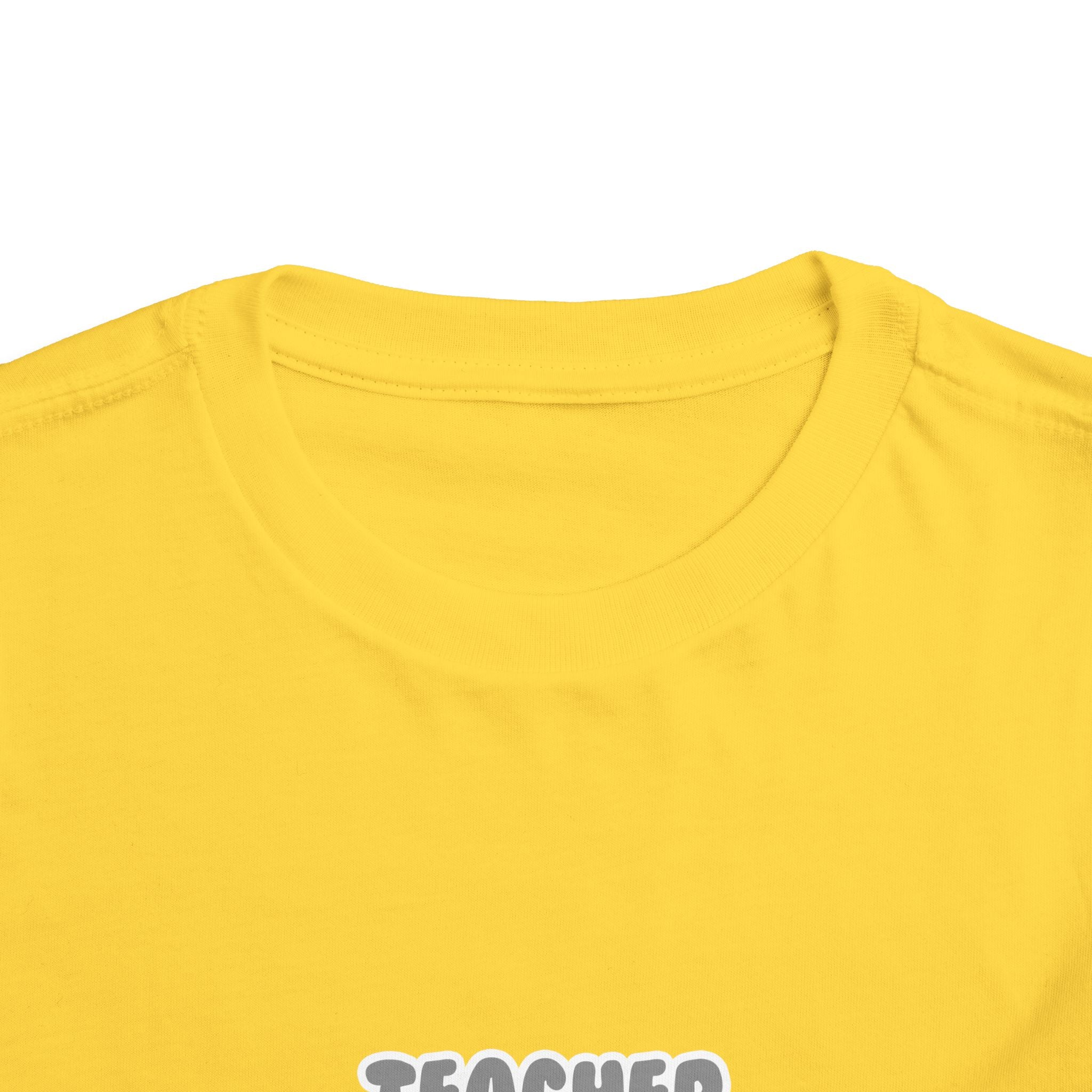 Teacher ... Will Work For Ice Cream - Toddler Short Sleeve Tee