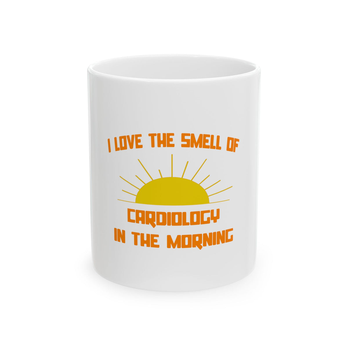 Smell of Cardiology in the Morning - Ceramic Mug, (11oz, 15oz)