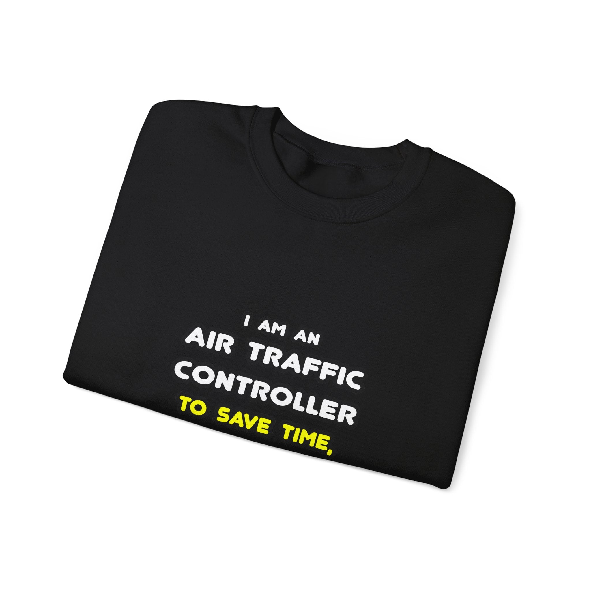 Funny Air Traffic Controller T Shirts - Unisex Heavy Blend™ Crewneck Sweatshirt