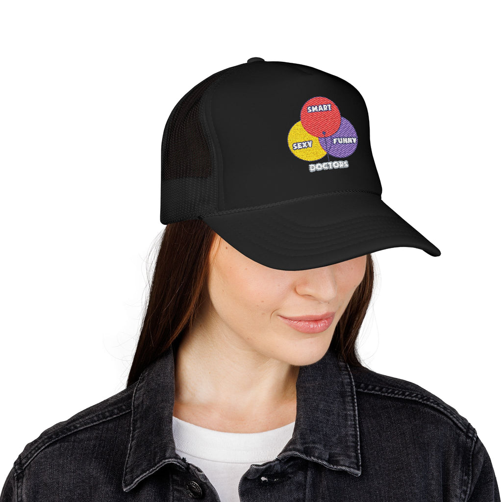 Venn Diagram .. Doctors - Foam Trucker Hat