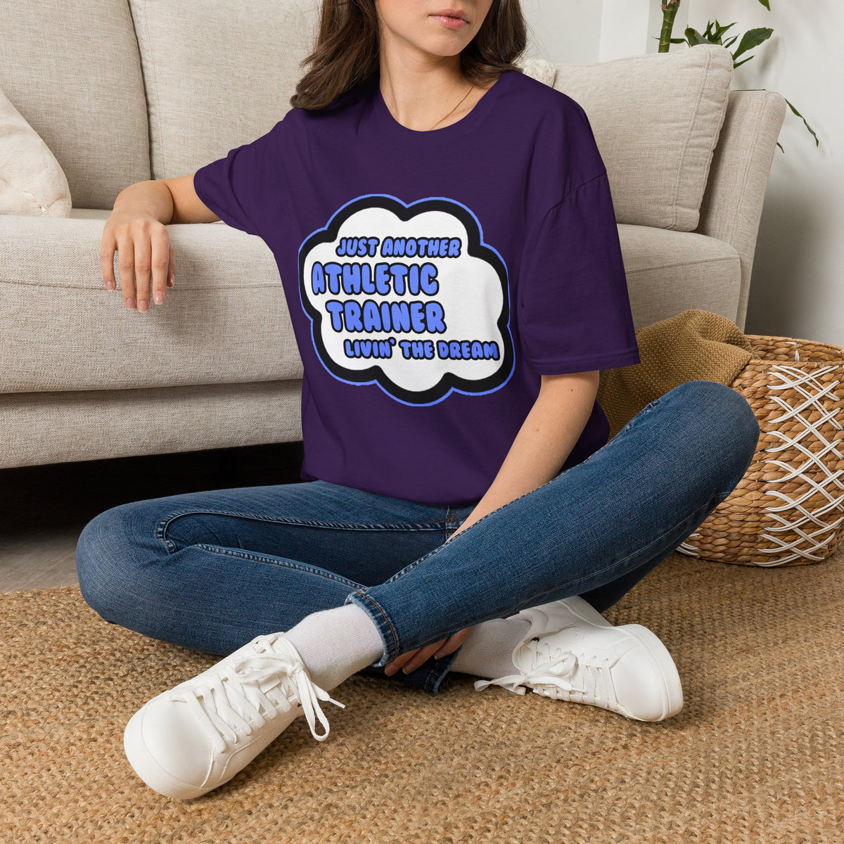 Athletic Trainer .. Livin' The Dream - Unisex Softstyle T-Shirt