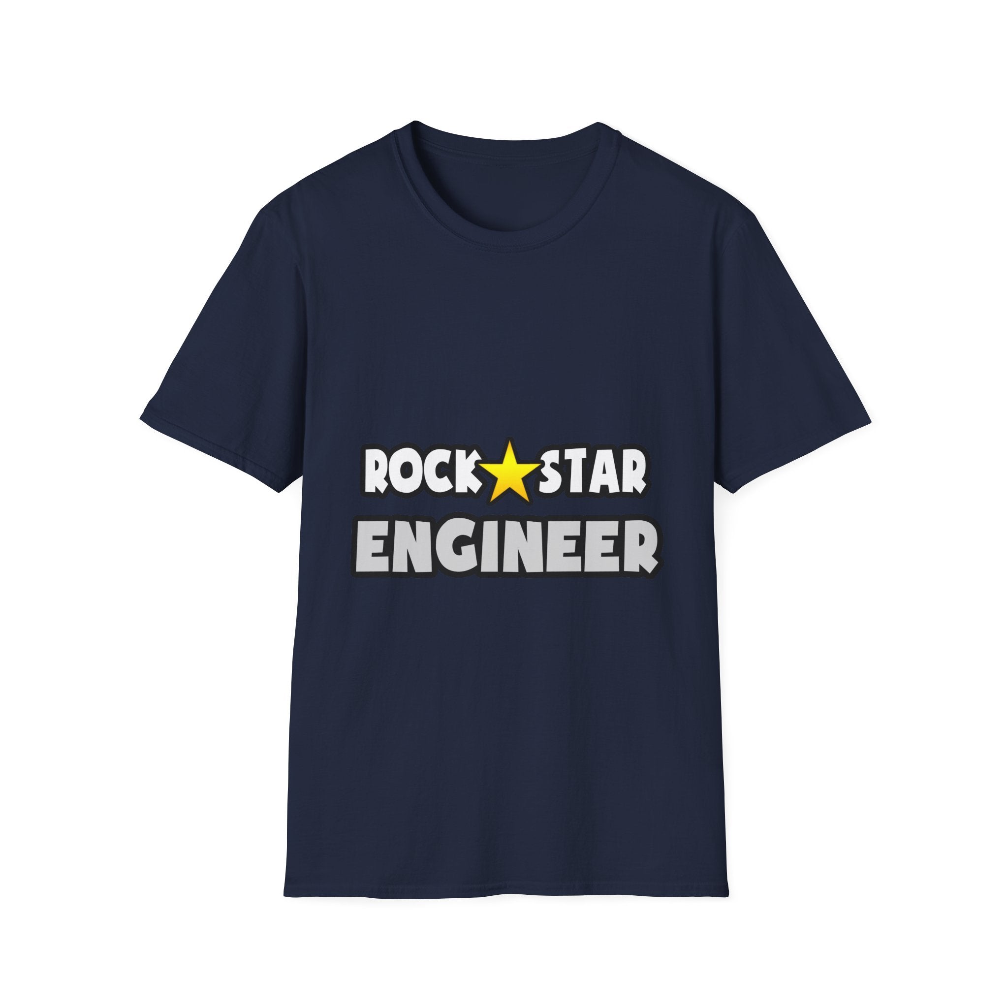 Rock Star Engineer (2) - Unisex Softstyle T-Shirt
