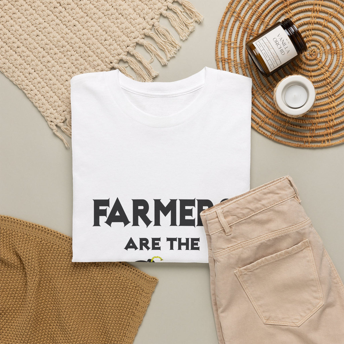 Farmers Are The Bomb! - Unisex Heavy Cotton Tee