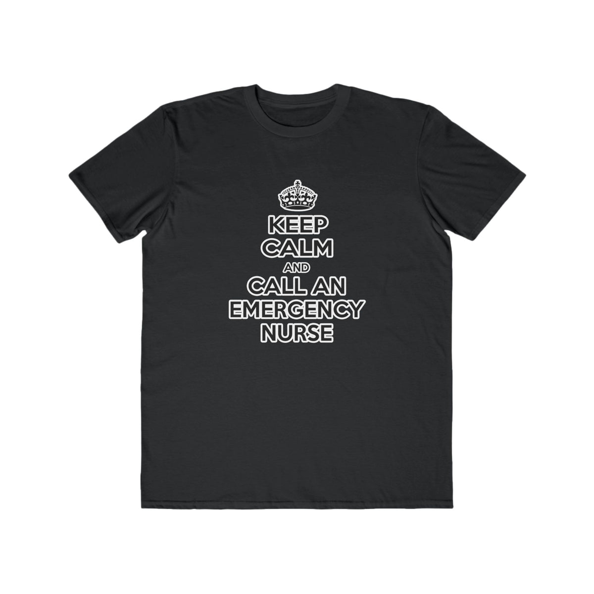 Keep Calm and Call an Emergency Nurse - Men's Lightweight Fashion Tee