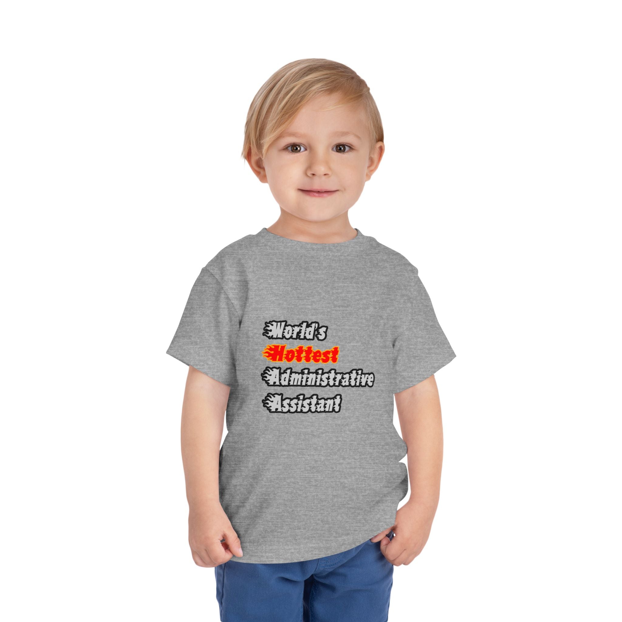 World's Hottest Administrative Assistant - Toddler Short Sleeve Tee