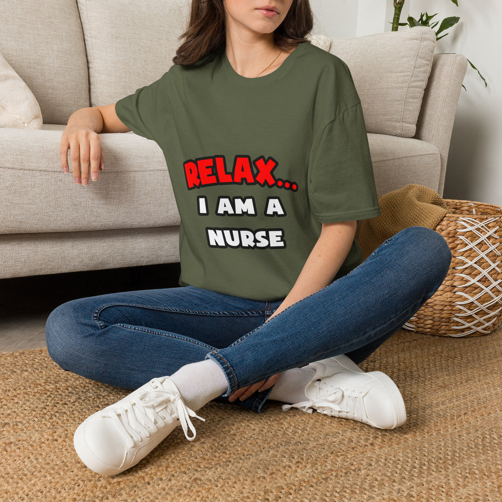 Relax ... I Am A Nurse - Unisex Softstyle T-Shirt