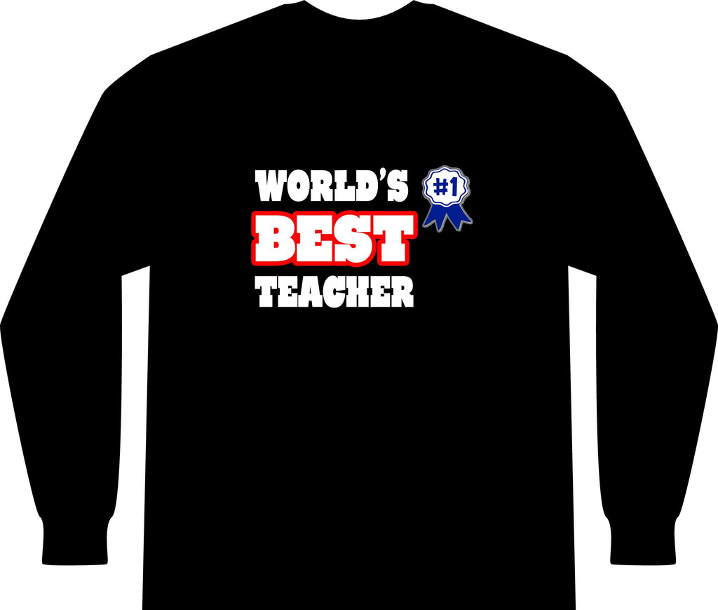 World's Best Teacher - Unisex Long Sleeve T-Shirt