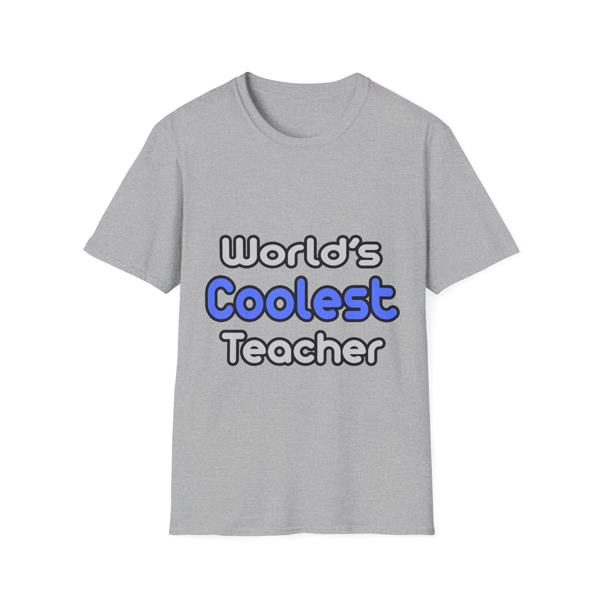 World's Coolest Teacher - Unisex Softstyle T-Shirt