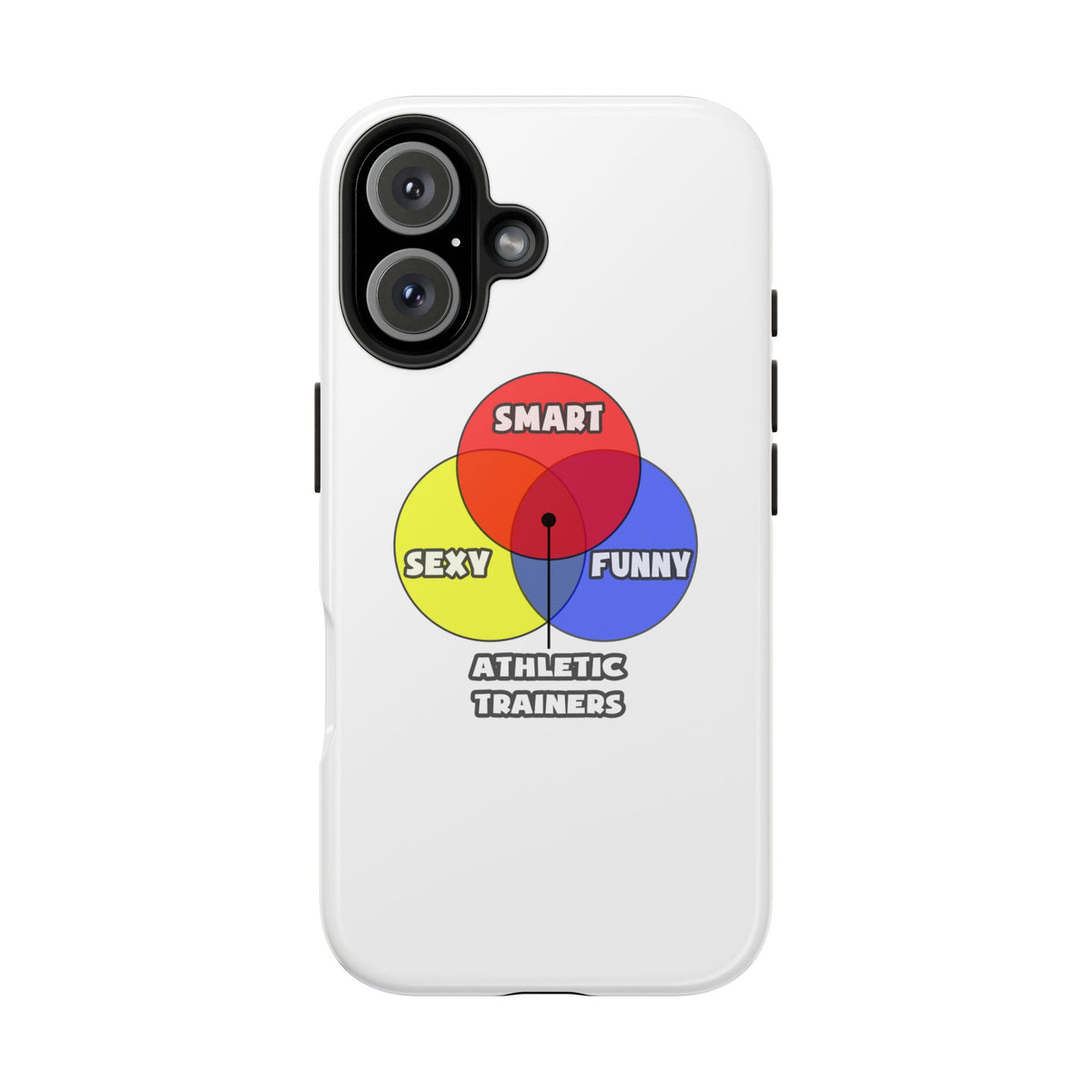 Venn Diagram .. Athletic Trainers - Tough Phone Cases