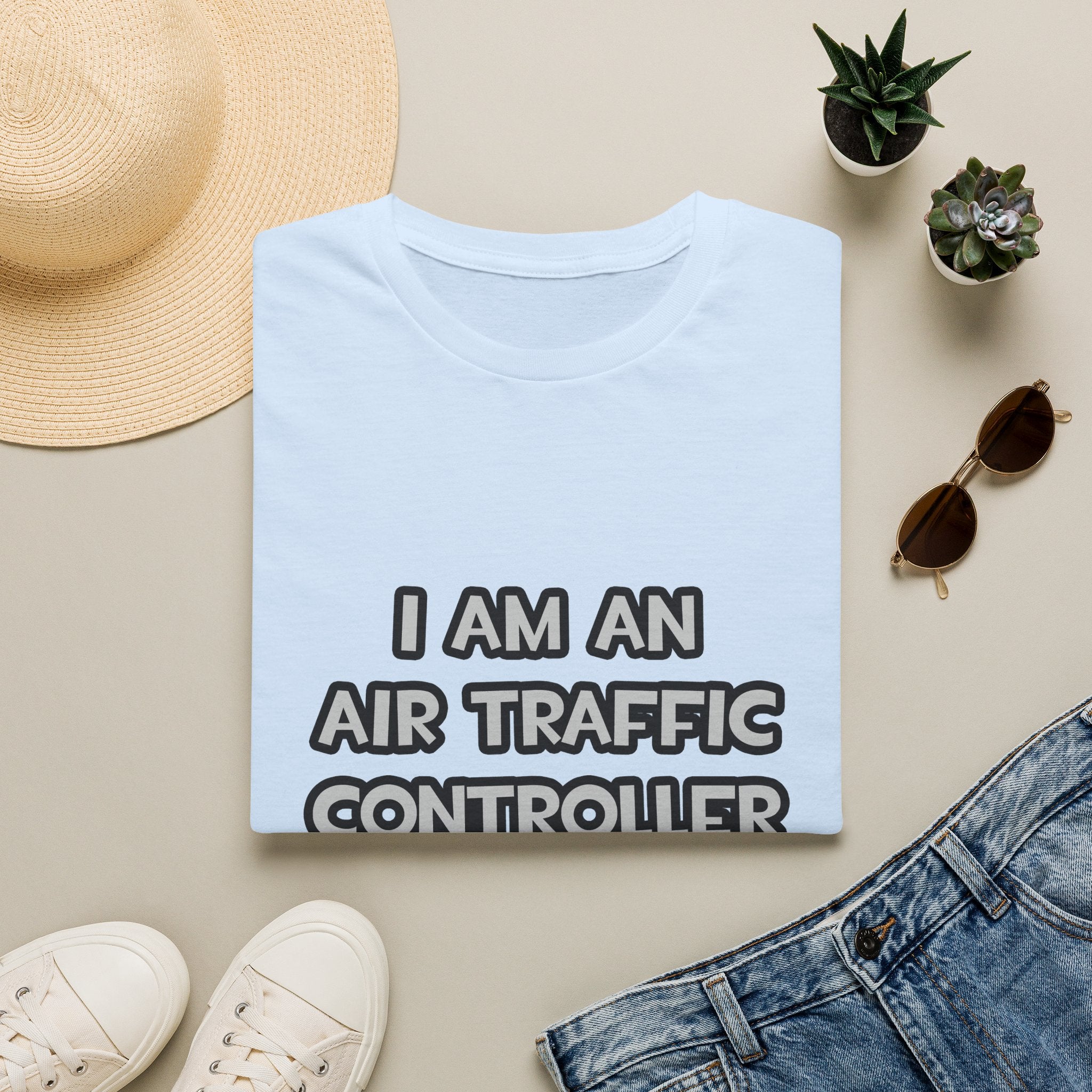 Air Traffic Controller ... Not A Magician - Unisex Softstyle T-Shirt