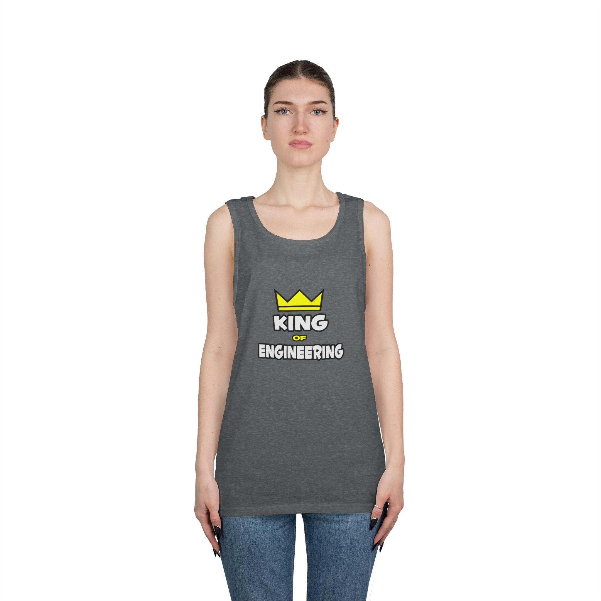 King of Engineering - Unisex Heavy Cotton Tank Top