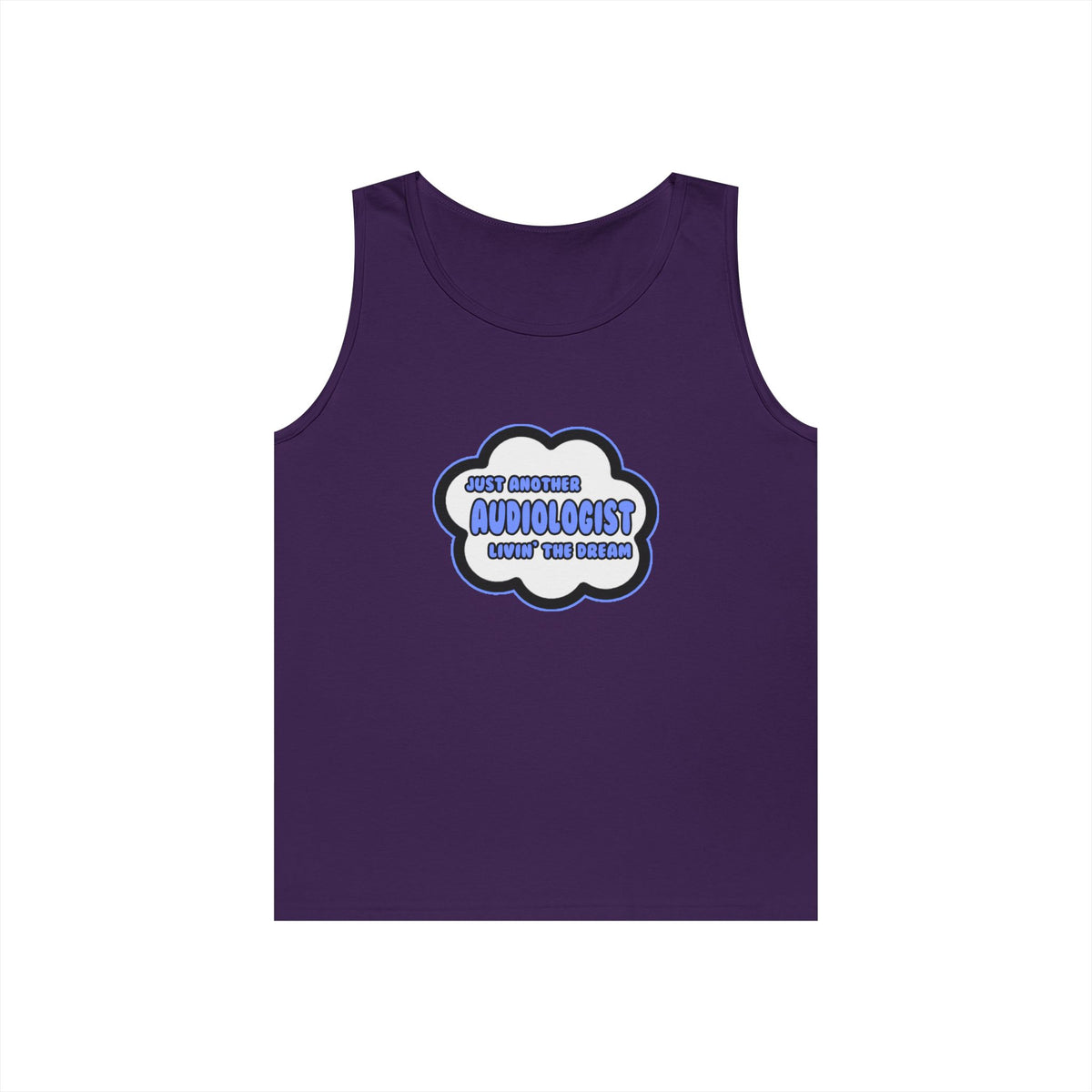 Audiologist .. Livin' The Dream - Unisex Heavy Cotton Tank Top