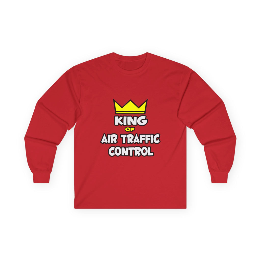 King of Air Traffic Control - Unisex Ultra Cotton Long Sleeve Tee