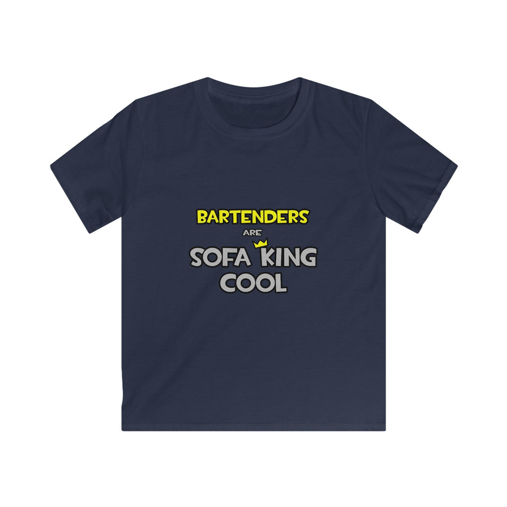 Bartenders Are Sofa King Cool - Kids Softstyle Tee