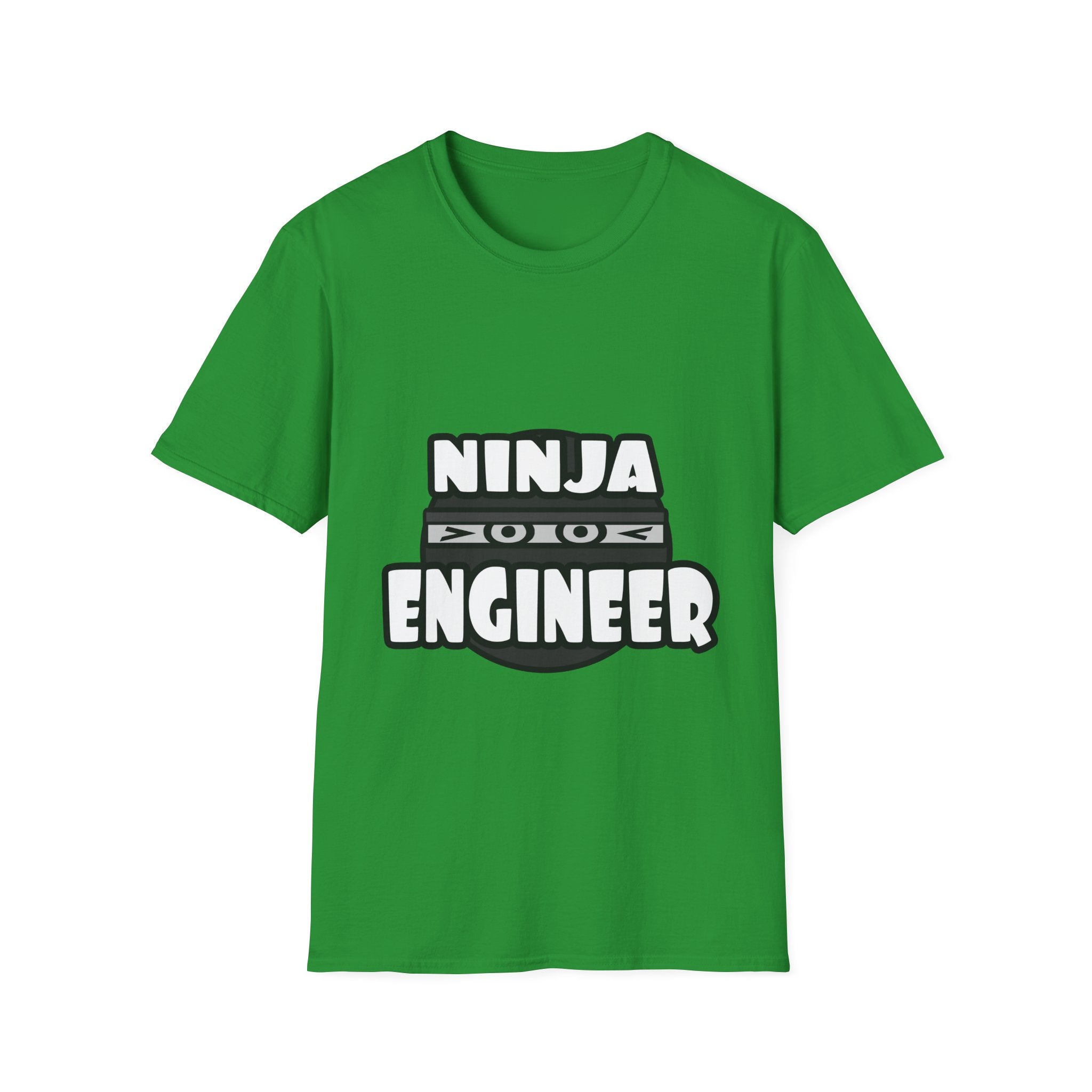 Ninja Engineer (2) - Unisex Softstyle T-Shirt